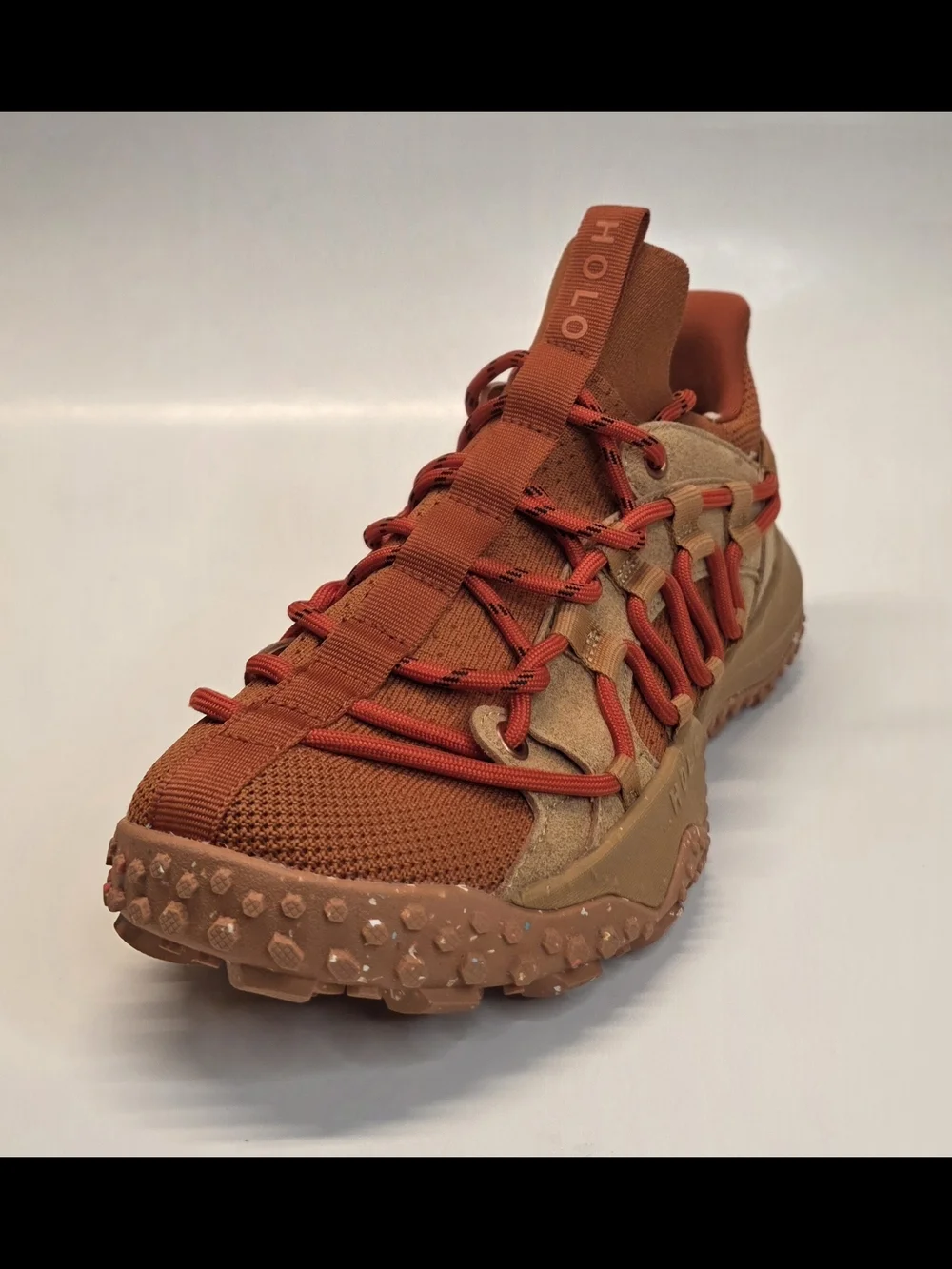 New HOLO Footwear  Zeus Terracotta Trail, Hiking Sneakers, Women's Sizes